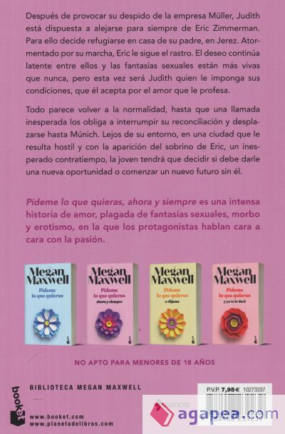 Estuche Pídeme Lo Que Quieras de Megan Maxwell en PDF, eBook y