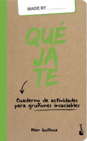 Portada de Quéjate