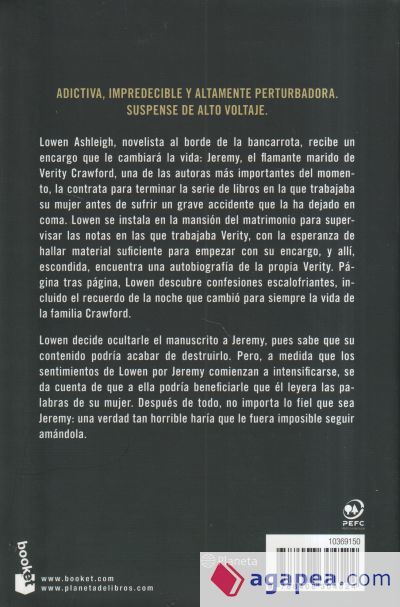 Verity. La sombra de un enga&ntilde;o