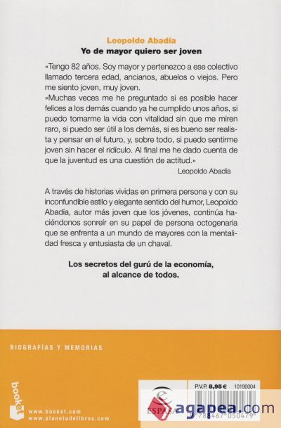 Yo de mayor quiero ser joven