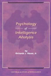 Portada de The Psychology of Intelligence Analysis