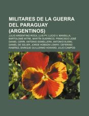 Portada de Militares de la Guerra del Paraguay (argentinos)