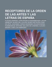 Portada de Receptores de la Orden de las Artes y las Letras de España