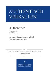 Portada de Authentisch Verkaufen: Partnerschaftlicher Beziehungsaufbau in der neuen Welt: VERKAUFEN 4.0