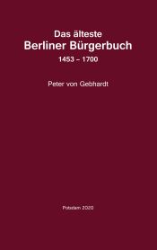 Portada de Das älteste Berliner Bürgerbuch 1453 - 1700