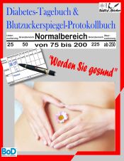 Portada de Diabetes-Tagebuch & Blutzuckerspiegel-Protokollbuch
