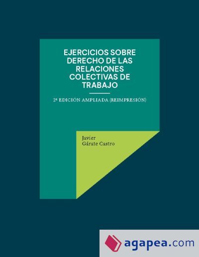 Ejercicios sobre derecho de las relaciones colectivas de trabajo: 2ª edición ampliada (reimpresión) Ejercicios sobre derecho de las relaciones colectivas de trabajo: 2ª edición ampliada (reimpresión)