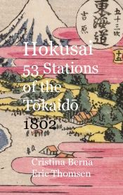 Portada de Hokusai 53 Stations of the Tokaido 1802