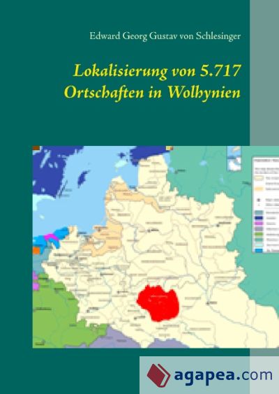 Lokalisierung von 5.717 Ortschaften in Wolhynien