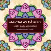 Portada de Mandalas básicos: Libro para colorear