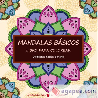 Mandalas básicos: Libro para colorear