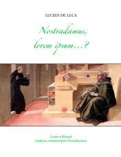 Portada de Nostradamus, lorem ipsum...?: Analyse, commentaire et traduction de la Lettre à Bérard