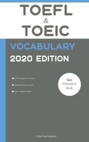 Portada de TOEFL and TOEIC Vocabulary 2020 Edition