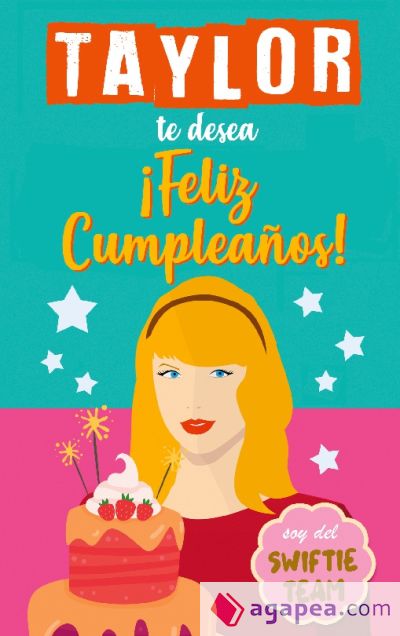 Taylor te desea Feliz Cumpleaños: Regalo cumpleaños Taylor Swift para fans. Libro de Taylor Swift en español. Taylor Swift merch