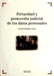 Portada de PRIVACIDAD Y PROTECCION JUDICIAL DATOS PERSONALES