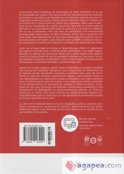 Comentarios a la Ley de Sociedades de Capital (3.ª Edición)