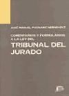 Portada de Comentarios y formularios a la Ley del Tribunal del Jurado