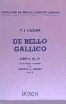 Portada de De Bello Gallico, Liber II, III y IV