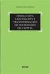 Portada de Disolución, liquidación y transformación de sociedades de capital