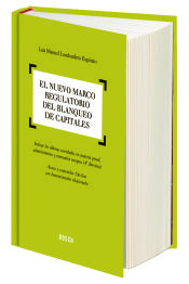 Portada de El nuevo marco regulatorio del blanqueo de capitales