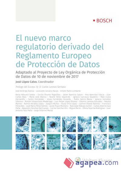 El nuevo marco regulatorio derivado del Reglamento Europeo de Protección de Datos