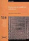 Portada de El proceso de conflictos colectivos