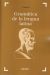 Portada de Gramática de la lengua latina, de Eduardo Valentí Fiol