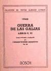 Portada de Guerra de las Galias, Libros V y VI