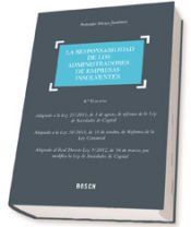 Portada de La responsabilidad de los administradores de empresas insolventes