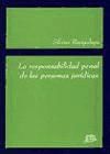 Portada de La responsabilidad penal de las personas jurídicas