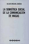 Portada de La semiótica social de la comunicación de masas