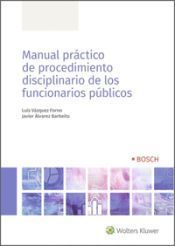 Portada de Manual pr&aacute;ctico de procedimiento disciplinario de los funcionarios p&uacute;blicos