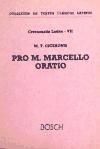 Portada de Pro M. Marcello Oratio