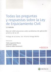 Portada de Todas las preguntas y respuestas sobre la Ley de Enjuiciamiento Civil