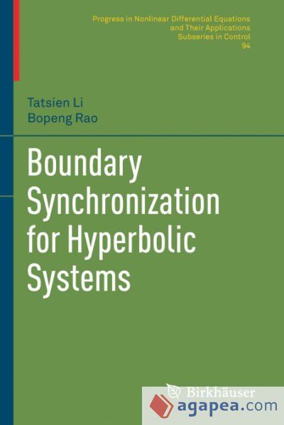BOUNDARY SYNCHRONIZATION FOR HYPERBOLIC SYSTEMS - LI, TATSIEN; RAO ...