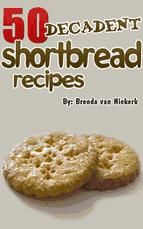 Portada de 50 Decadent Shortbread Recipes (Ebook)