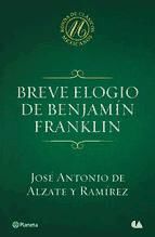 Portada de Breve elogio de Benjamín Franklin (Ebook)