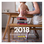 Portada de 2018 Calendari I'd rather be doing a Bridge