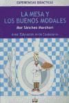 Portada de LA MESA Y LOS BUENOS MODALES (Libro del alumno)