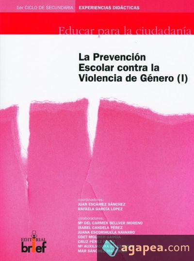 Programa de prevención escolar contra la violencia de género (I)