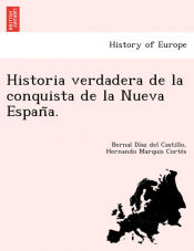 Portada de Historia verdadera de la conquista de la Nueva EspanÌƒa
