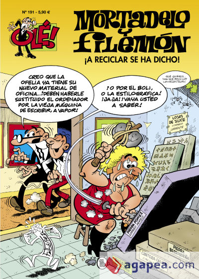 ¡A reciclar se ha dicho! (Olé! Mortadelo 191)