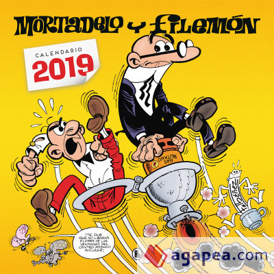 Calendario Mortadelo y Filemón 2019