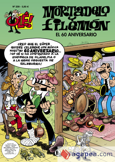 El 60 aniversario (Olé! Mortadelo 209)