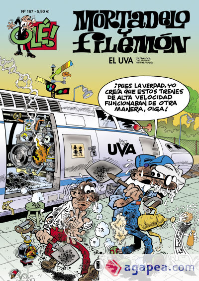 El U.V.A. (Ultraloca Velocidad Automotora) (Olé! Mortadelo 167)