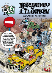 Portada de El carnet, al punto (Olé! Mortadelo 173)