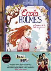 Portada de Enola Holmes y el misterio de la doble desaparición (Enola Holmes. La novela gráfica 1)