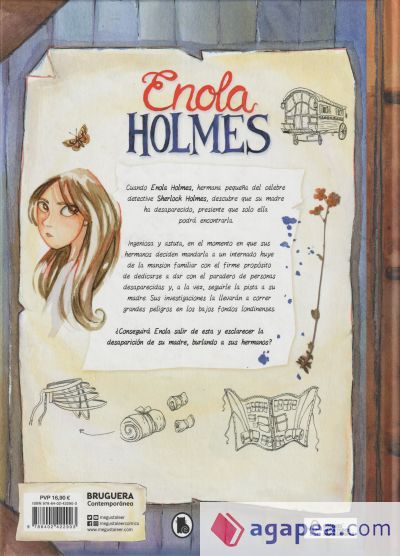 Enola Holmes y el misterio de la doble desaparición (Enola Holmes. La novela gráfica 1)