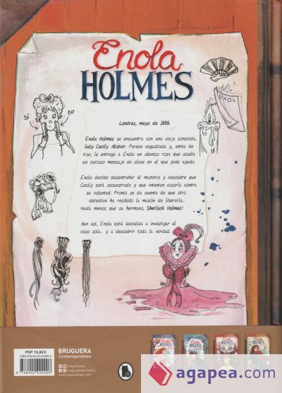 Enola Holmes y el secreto del abanico (Enola Holmes. La novela gráfica 4)