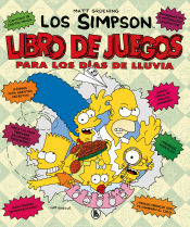 Portada de Libro de juegos para los días de lluvia (Los Simpson. Actividades)